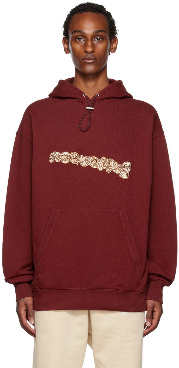 Sweatshirt Jacquemus Le Papier 'Le Sweatshirt Spirale' Hoodie Rød | 22H226JS070-2088, 0