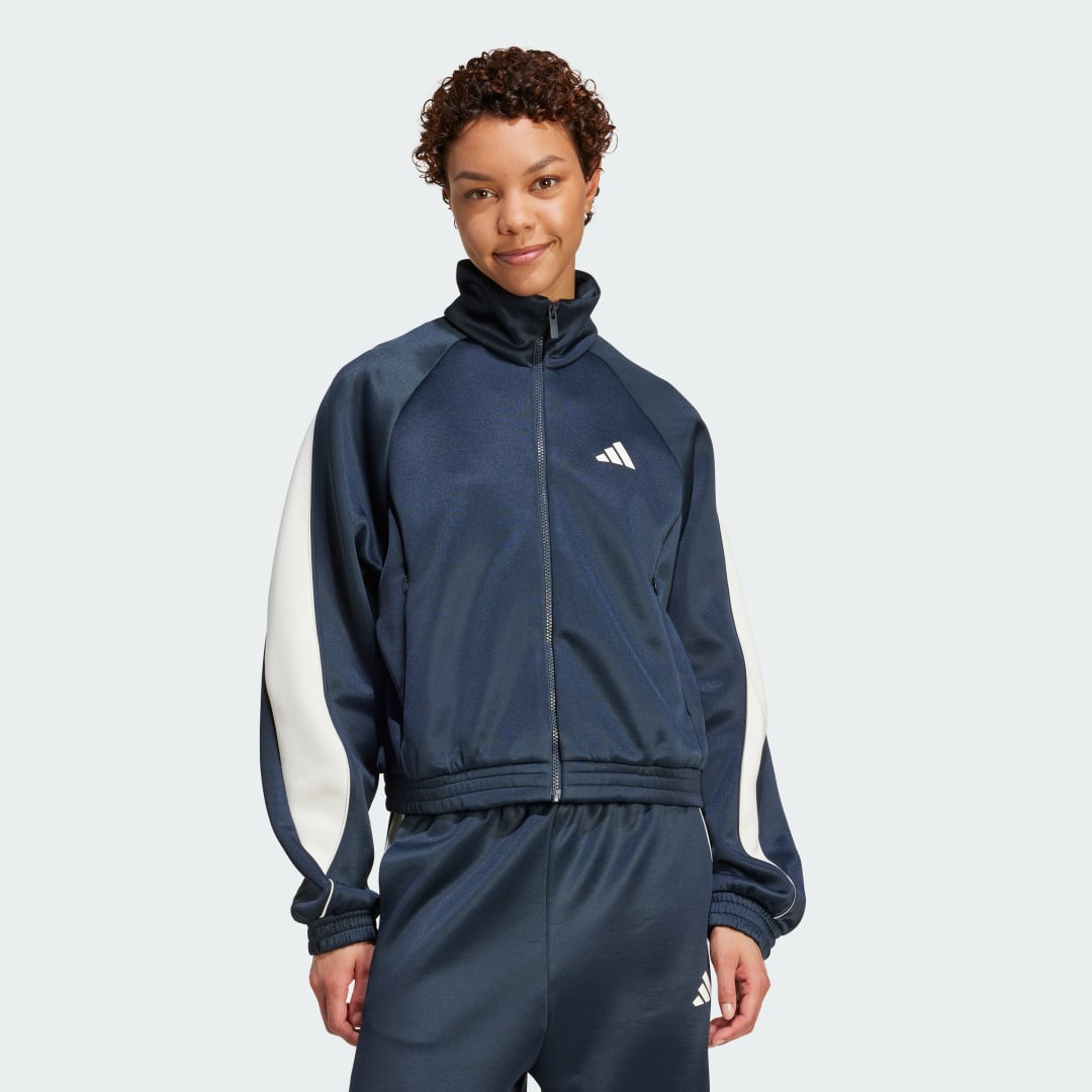 Jakke adidas Performance Stadion Track Jacket Mørkeblå | JW0527, 0