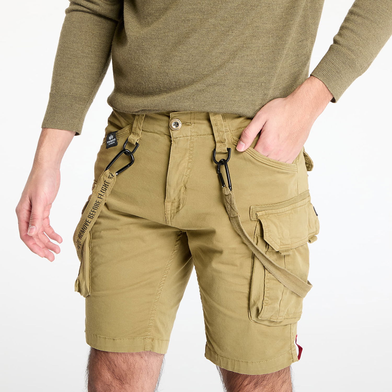 Shorts Alpha Industries Alpha Industries Utility Shorts Beige | 116213-11, 1