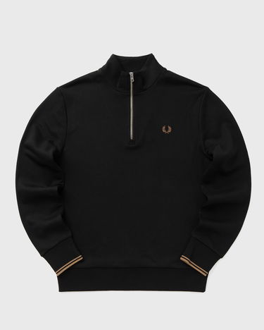 Sweatshirt Fred Perry Half Zip Sweatshirt Sort | M3574-S77, 0