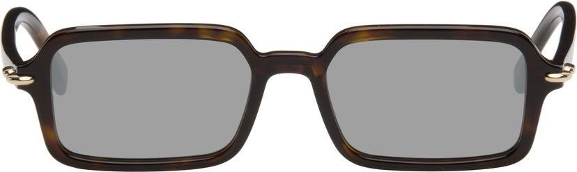 Solbriller FENDI Rectangular Frame Selliera Sunglasses Brun | FE40174IM5152C 840126860320