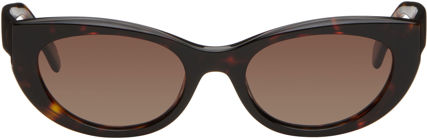 Solbriller Anine Bing ANINE BING Canned Sunglasses Brun | A-12-10255-MTL1, 0