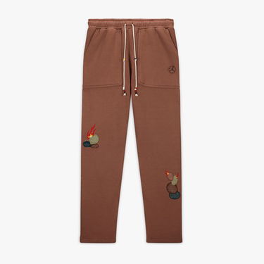 Joggingbukser Jordan Travis Scott x Fleece Pants Brun | DO4097-256, 3