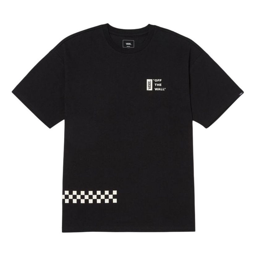 T-shirt Vans Workwear Logo T-Shirt Sort | VN000GQCBLK