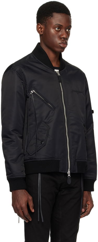 Bomberjakke Courrèges Cocoon Bomber Jacket Sort | 124CBL156NY0020, 1