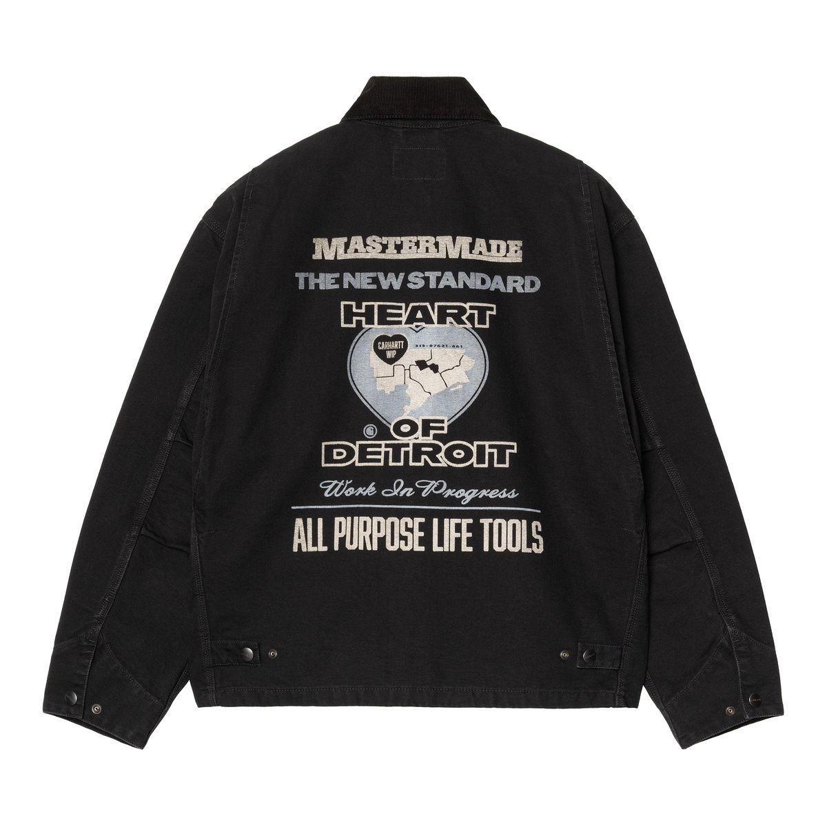 Jakke Carhartt WIP WIP OG Arcan Graphic Jacket Sort | I035553_9, 1
