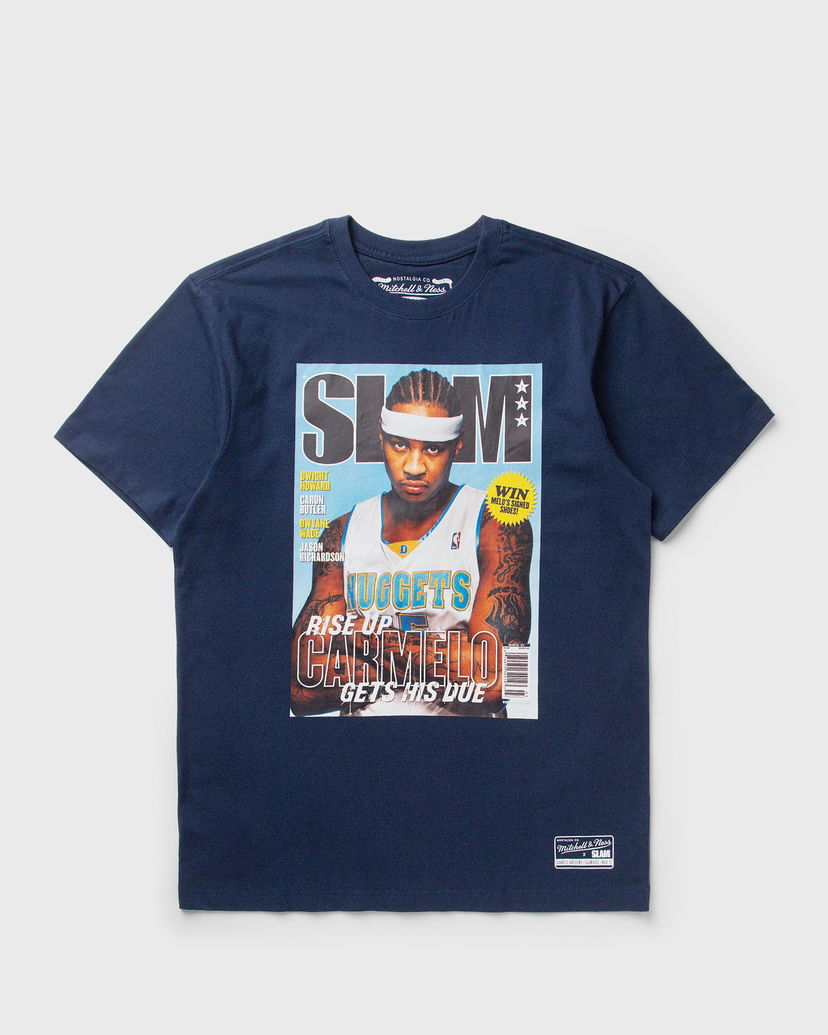 T-shirt Mitchell & Ness Mitchell & Ness Denver Nuggets Carmelo Anthony SLAM T-Shirt Mørkeblå | BMTRINTL1276-DNUNAVYAC