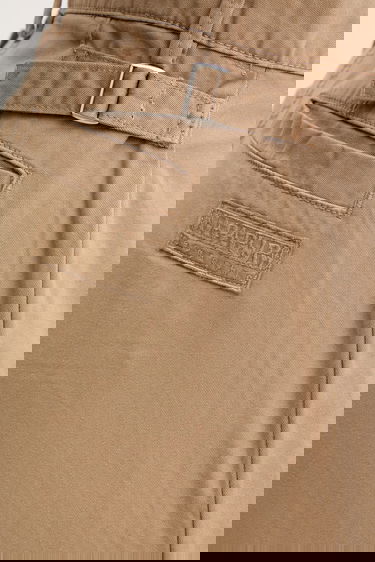 Cargo bukser Napapijri Napapijri M-Selva High Waist Wide Leg Cargo Pants Beige | NP0A4IL4N1Q1, 3