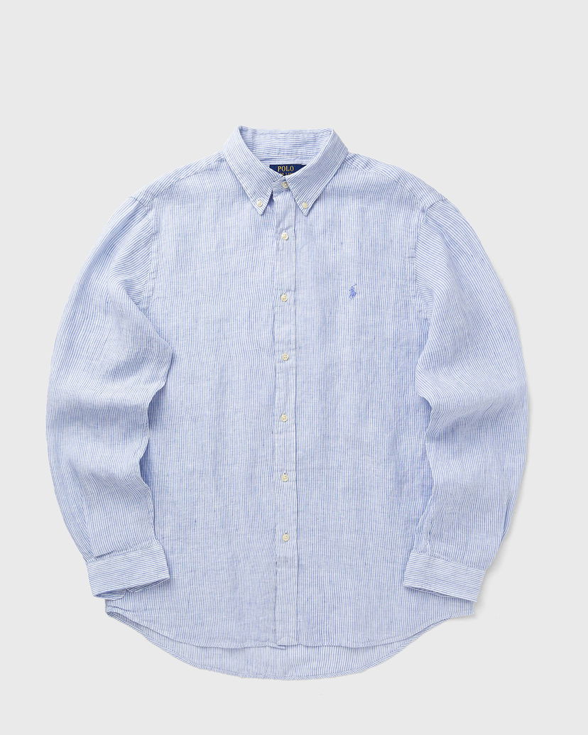 Skjorte Polo by Ralph Lauren Polo Ralph Lauren Linen Sport Shirt Blå | 710968973005