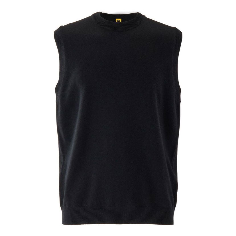 Sweater Onitsuka Tiger Knit Vest Sort | 2183B366-001