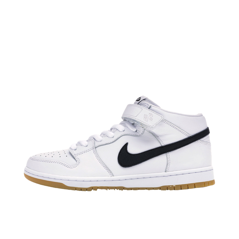Sneakers og sko Nike SB SB Dunk Mid Orange Label White Hvid | CD6754-100