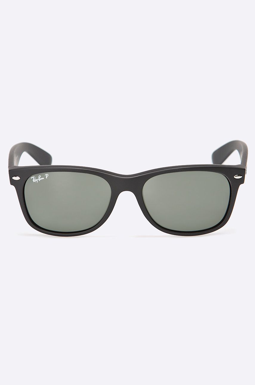 Solbriller Ray-Ban Ray-Ban New Wayfarer Sunglasses Sort | RB2132.622/58, 1