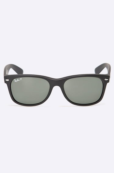 Solbriller Ray-Ban Ray-Ban New Wayfarer Sunglasses Sort | RB2132.622/58, 1