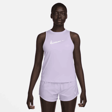 Tanktop Nike One Tank Top Lilla | FN2606-512, 0