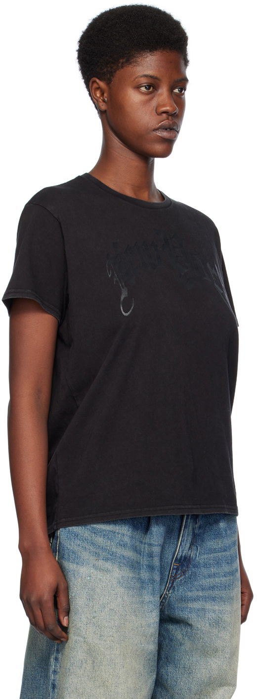 T-shirt R13 R13 'New York Boy' T-Shirt Sort | R13WK001-K099A, 1