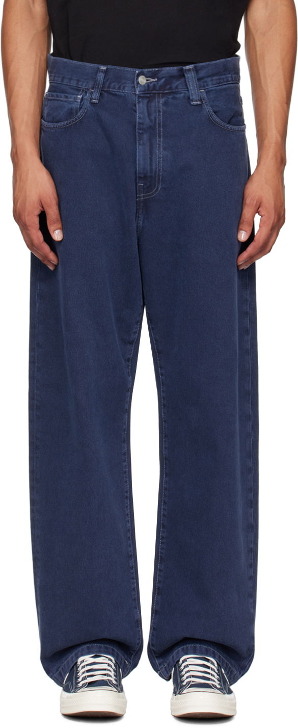 Jeans Carhartt WIP Landon Relaxed Jeans Mørkeblå | I033749