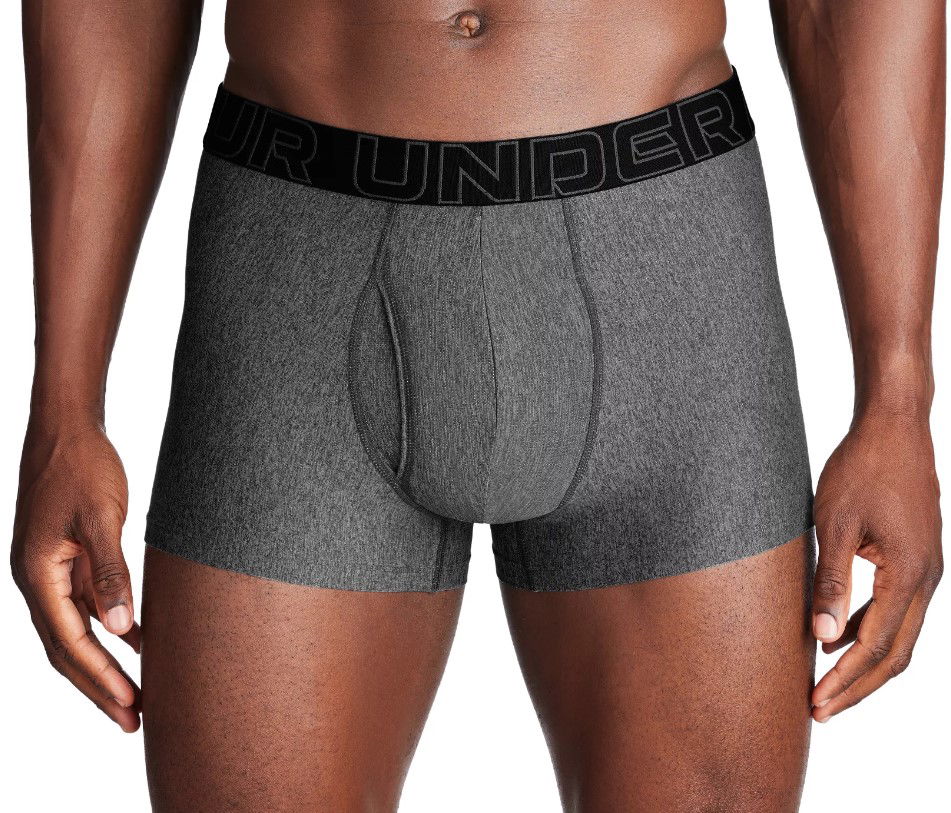 Boksere Under Armour Under Armour Perf Tech 3in Boxer Briefs Grå | 1383877-025, 0