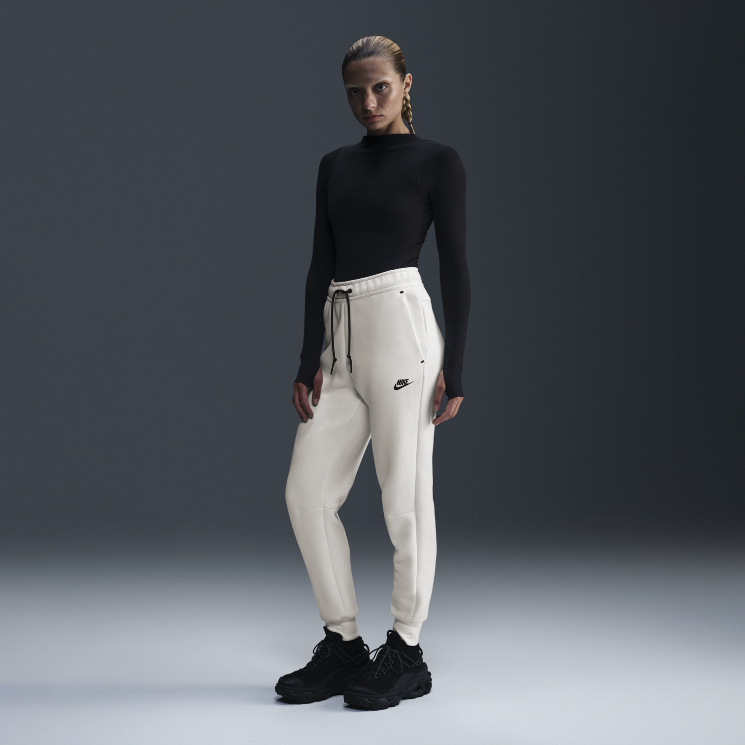 Bukser Nike Tech Fleece Mid Rise Running Trousers Brun | HV6779-110, 0