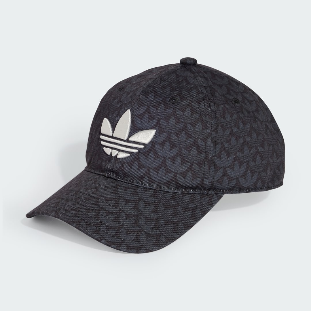 Kasket adidas Performance Trefoil Monogram Cap Sort | JD0986, 0