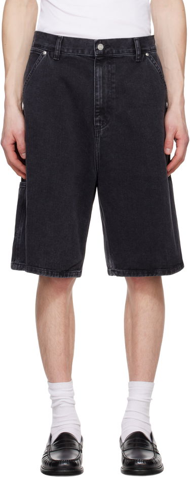 Shorts Carhartt WIP Carhartt WIP Rivet Denim Shorts Sort | I034319, 0