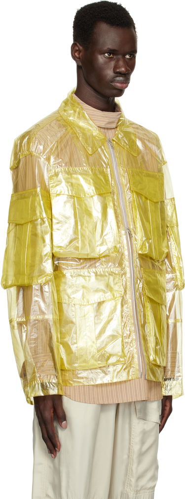 Vindjakke Dries Van Noten Dries Van Noten Overdyed Transparent Jacket Lilla | 251-020532-1258, 4