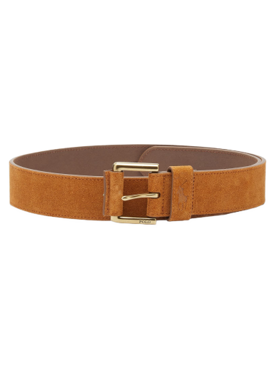 Bælter Polo by Ralph Lauren Suede Belt Tan Brun | 405854526002