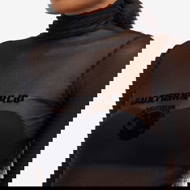 Sweatshirt Jean Paul Gaultier Mesh Turtle Neck Flocked Earth Sort | 24-27-U-TO187I-T001-0000, 5