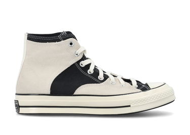 Sneakers og sko Converse Chuck Taylor All-Star 70 Hi Retro Sport Egret Black White Hvid | A02763C, 0