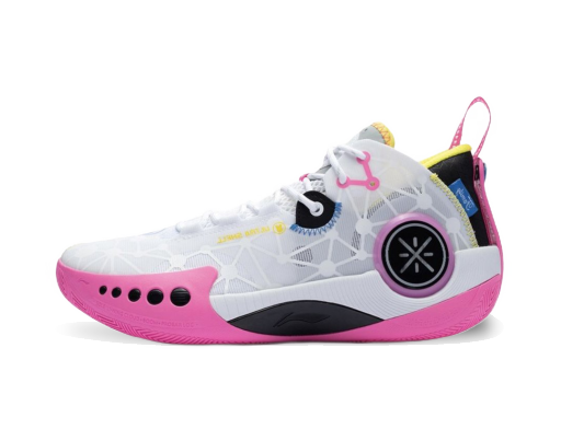 Basketball Li-Ning Wade Shadow 3 On Court 'White Pink' Hvid | ABPR049-4