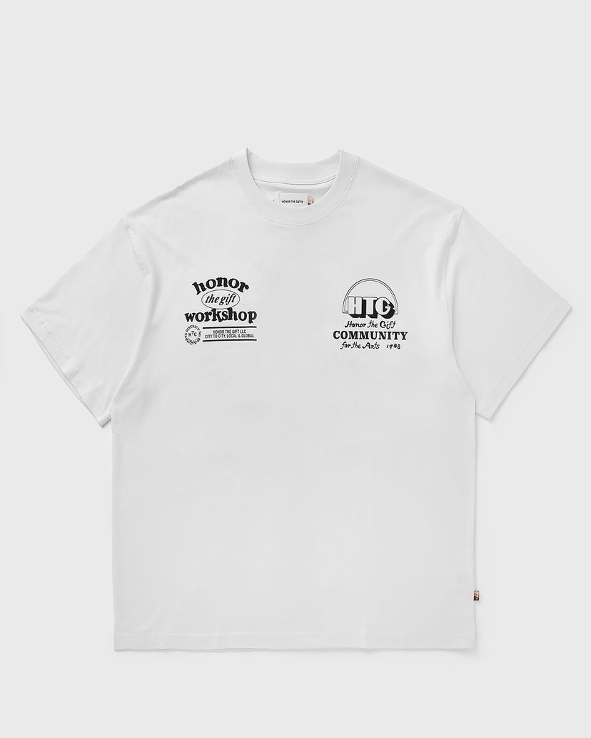T-shirt Honor The Gift Workshop Community for the Arts T-Shirt Hvid | HTG250391-BONE