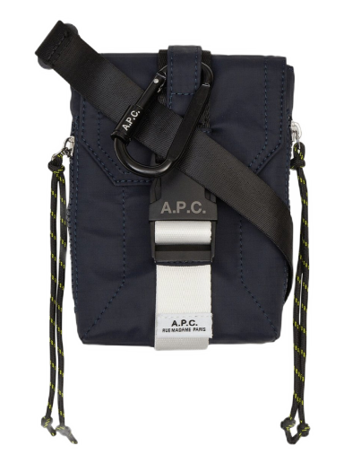 Skuldertaske A.P.C. Treck Crossbody Pouch Sort | PAAFH-H61733 IAK