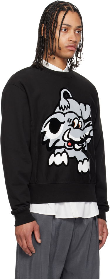 Sweater KENZO Kenzo Paris VERDY Edition Cotton Sweatshirt Sort | FF55SW2684MC, 1
