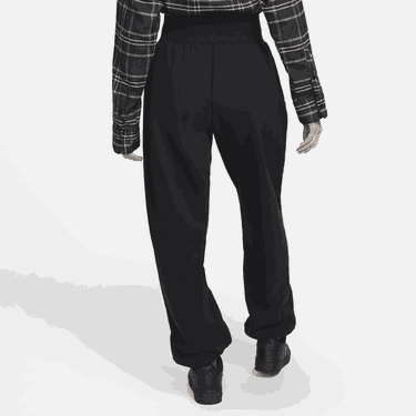 Joggingbukser Nike Sportswear Phoenix Fleece High-Waisted Oversized Sweatpants Sort | DQ5887-010, 4