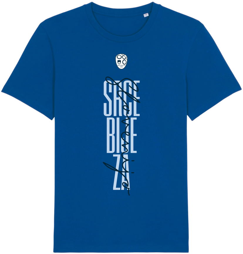 T-shirt Nike NZSx11TS Slove SRCE BIJE shirt men blue Mørkeblå | nzsnzs900-463