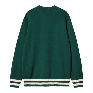 Sweater Carhartt WIP Cambridge Crewneck Grøn | I033044_26N_XX, 2