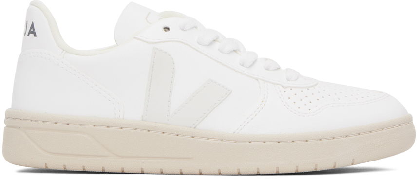Sneakers og sko Veja White V-10 Hvid | VX0702892, 0