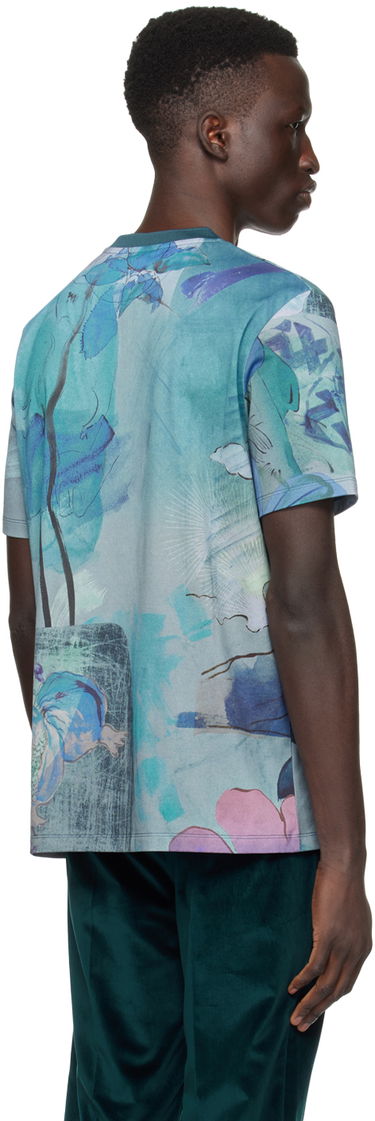 T-shirt Paul Smith Paul Smith Printed T-Shirt Blå | M1R-919T-MP4275-47, 2