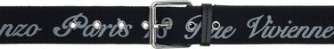 Bælter KENZO Kenzo Paris 'KENZO Buckle' Belt Sort | FF58CE047F02, 0