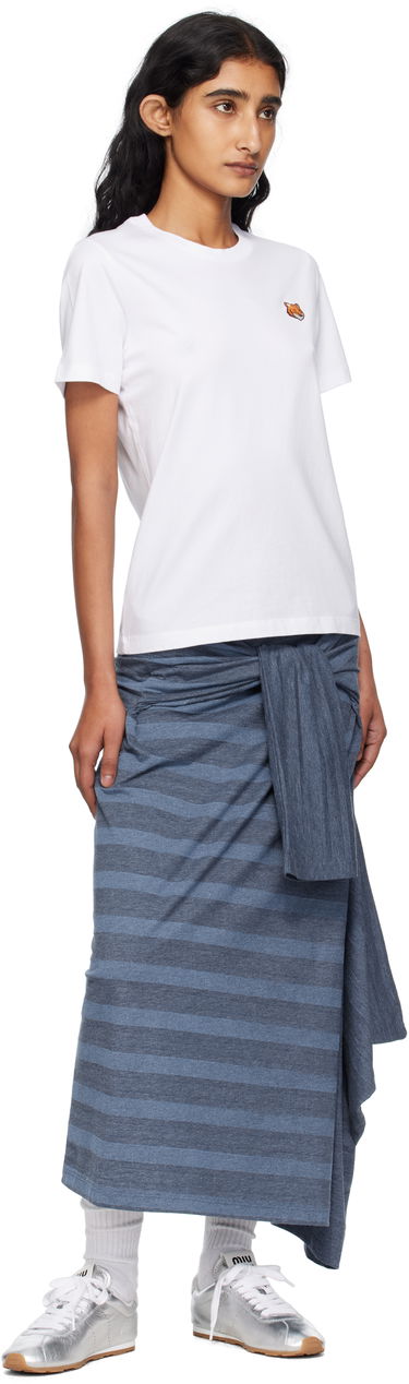T-shirt MAISON KITSUNÉ Maison Kitsuné Fox Head T-Shirt Hvid | PW00113KJ7026, 3