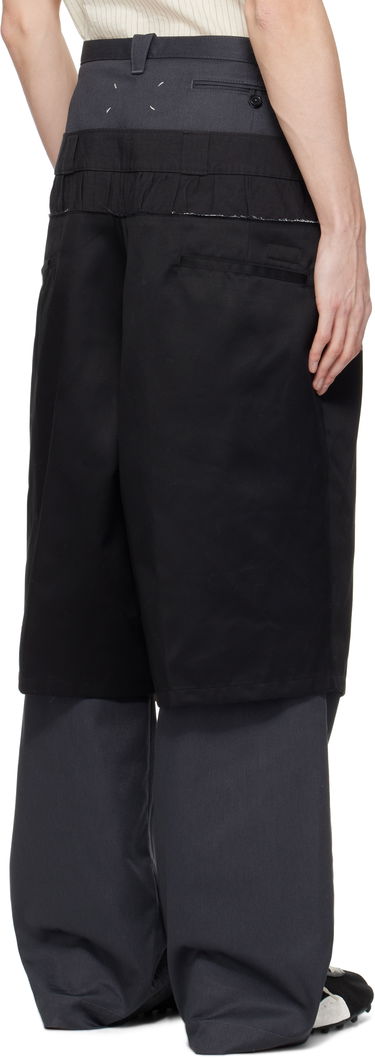 Bukser Maison Margiela Maison Margiela Layered Trousers Sort | S51KA0604 MTN067, 2