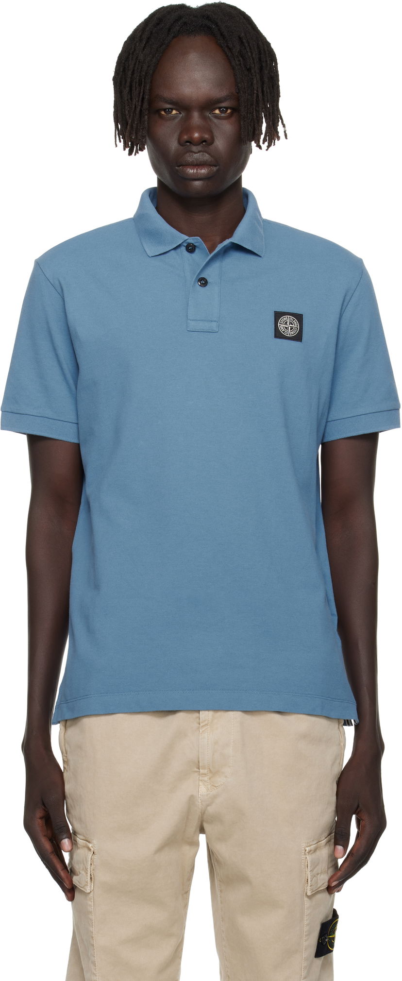Polo skjorte Stone Island Short Sleeve Polo Blå | K2S15 2200005 S0017