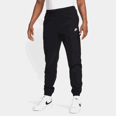 Cargo bukser Nike Sportswear Club Woven Cargo Pants Sort | IB6497-010, 1