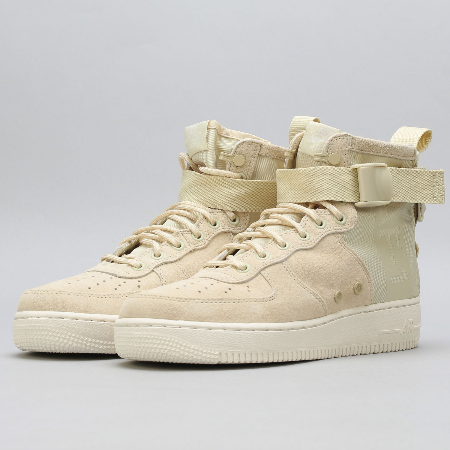 Sneakers og sko Nike SF Air Force 1 Mid ''Fossil'' W Beige | AA3966-202, 1