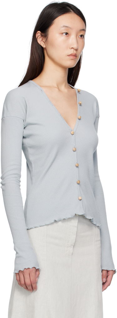 Sweater Baserange Baserange Tav Knit Cardigan Blå | TOTVC-RC-SU25, 1