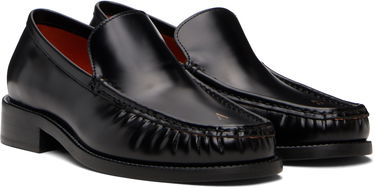 Tøj Acne Studios Acne Studios Leather Loafers Sort | BD0325-, 3