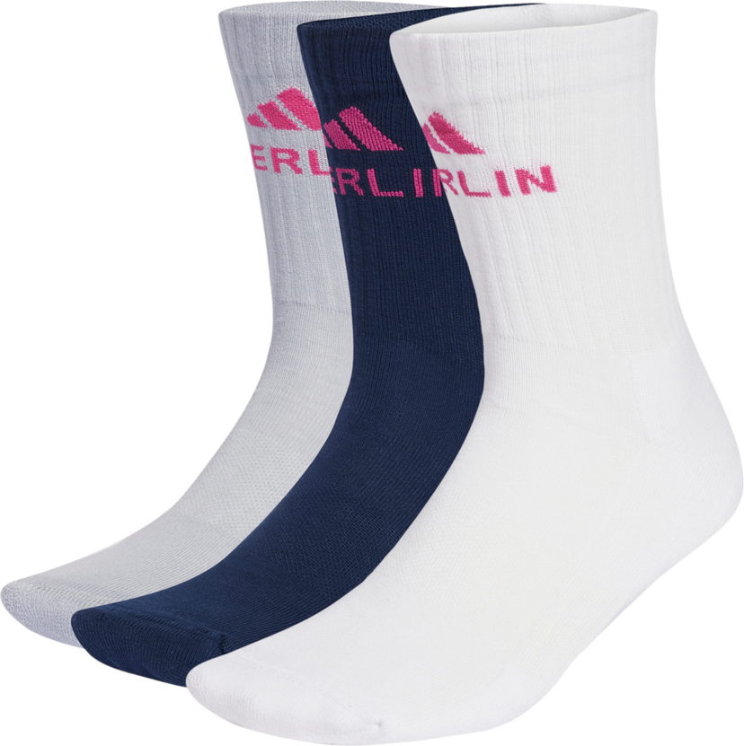 Sokker adidas Originals BMW Berlin Marathon 2025 3 Pairs Quarter Socks Hvid | jy7723