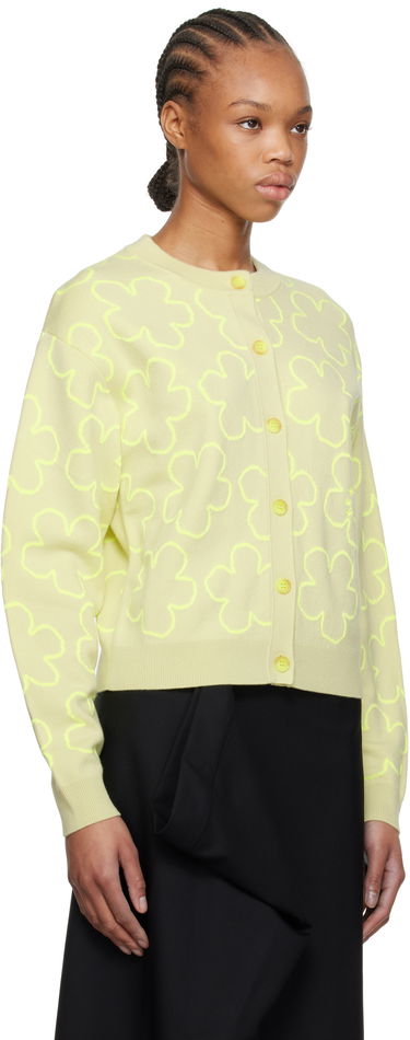 Sweater KENZO Kenzo Paris 'Hana Dots' Embroidered Cardigan Gul | FF52CA4783CP, 1