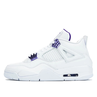Sneakers og sko Jordan Air Jordan 4 Retro "Purple Metallic" Hvid | CT8527-115, 4