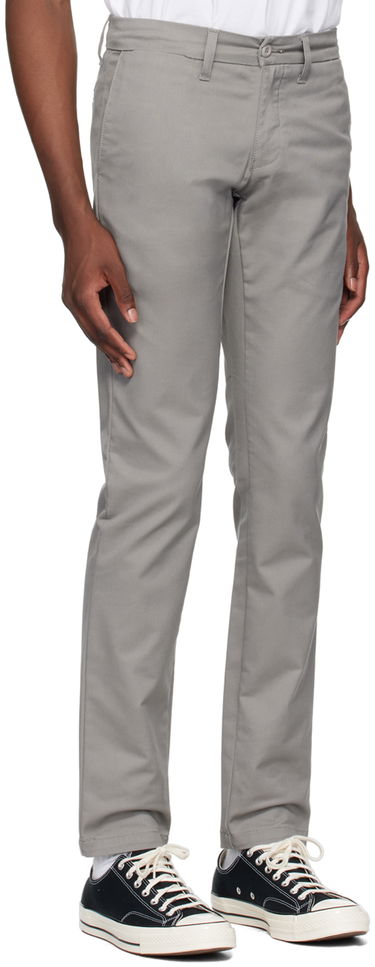 Bukser Carhartt WIP Slim Fit Cotton-Twill Trousers Grå | I003367, 1