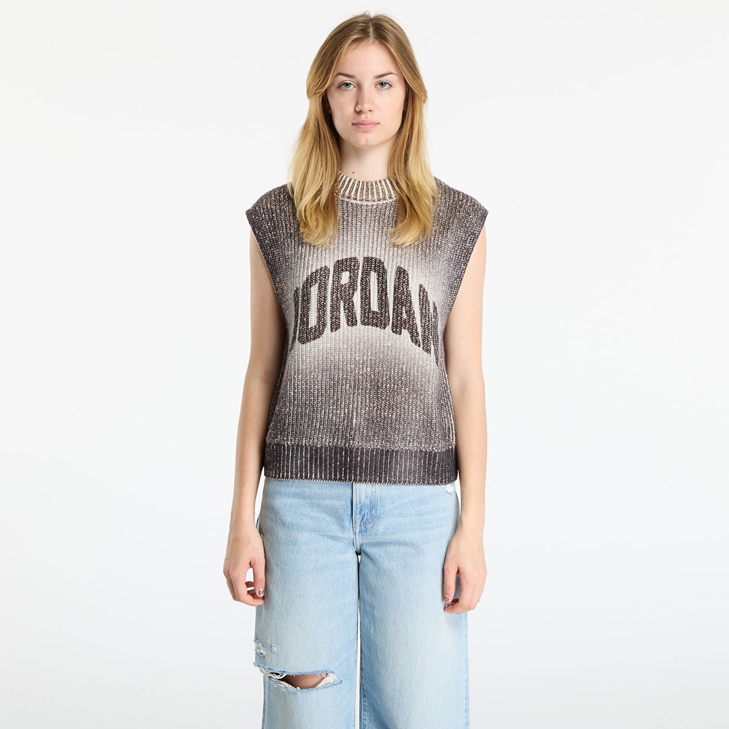Vest Jordan Jordan Flight Graphic Knit Vest Flerfarvet | HQ9190-045, 0